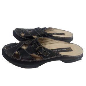 Bernie Mev Black Slip On Shoes Annie Women's Size 38 or 7.5